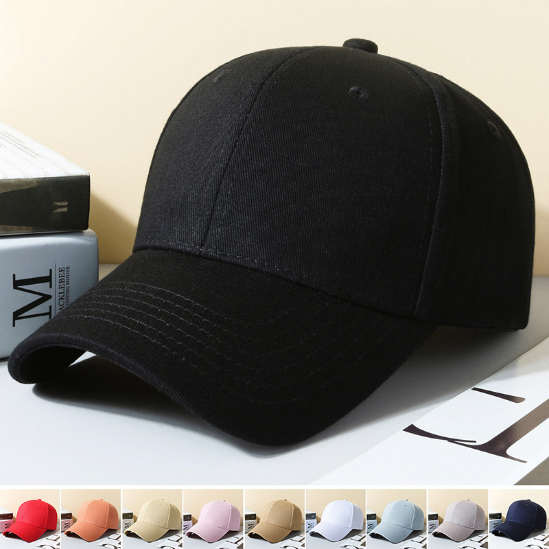 Gorra de Béisbol Unisex de Color Liso, Estilo Nuevo de Primavera y Otoño 2025, Gorra Deportiva Informal para Parejas image 2