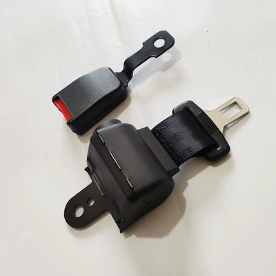 Car seat belt — for Safety - black-semi-closed-s16-upper-bend