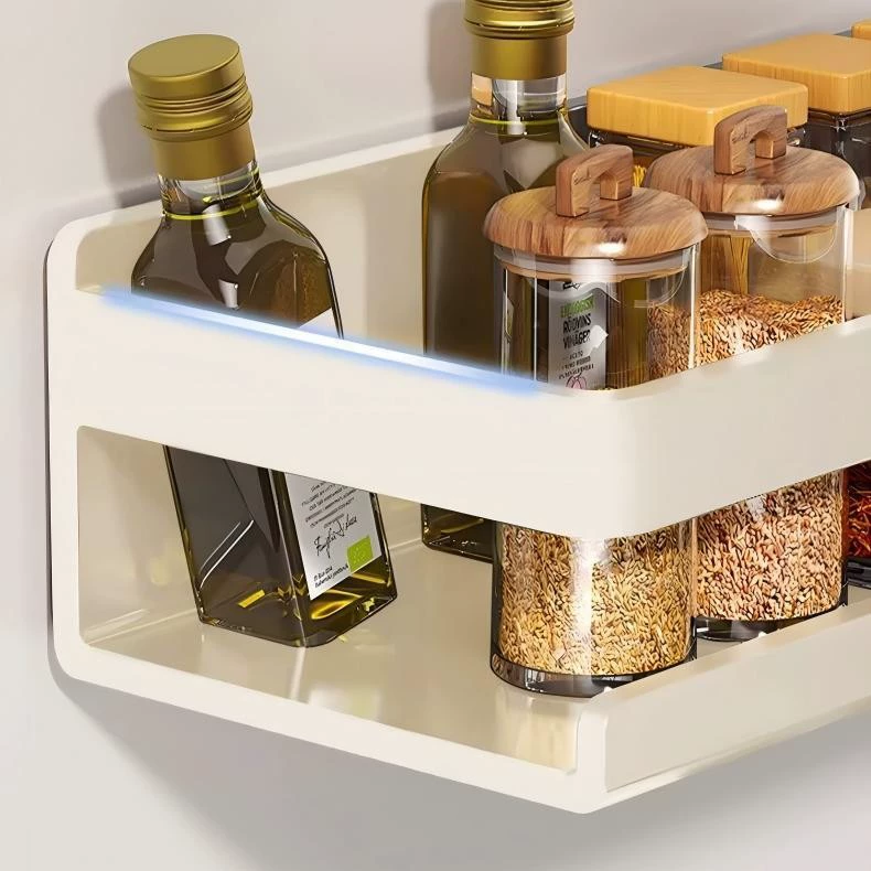 Spice Rack Wall-mounted Magnetic Storage Rack Storage Box from Yomiego