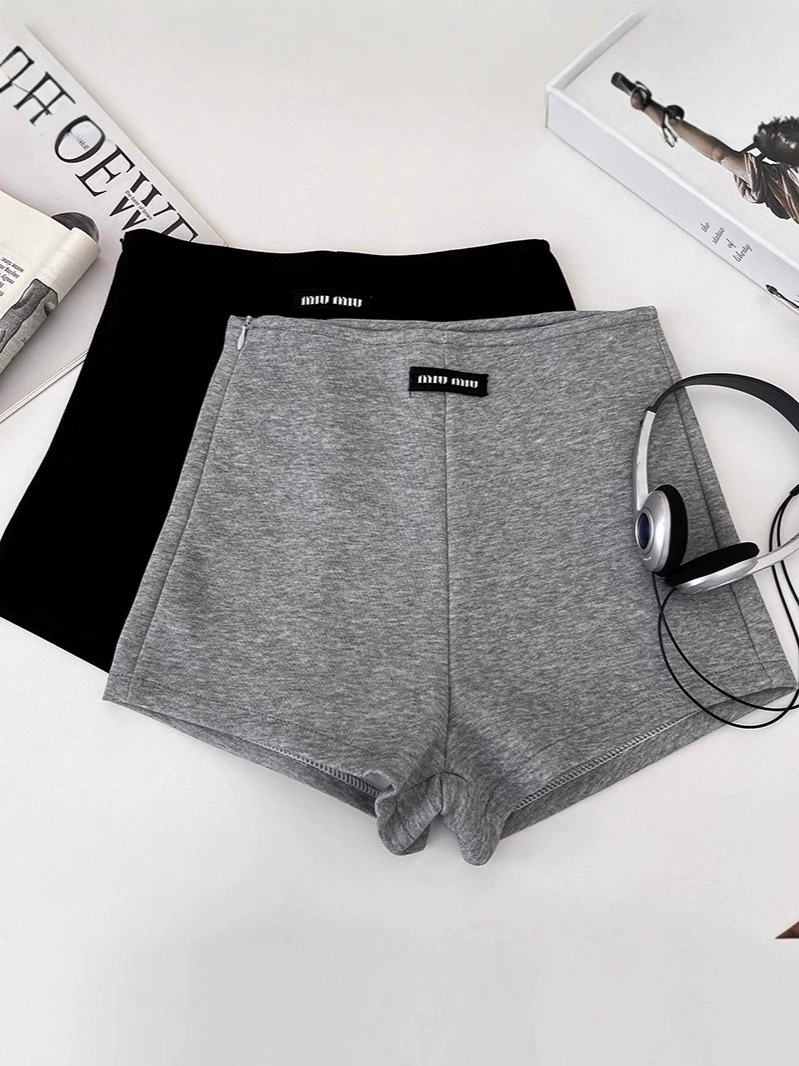 Spring shorts, summer fitted trousers, plus size