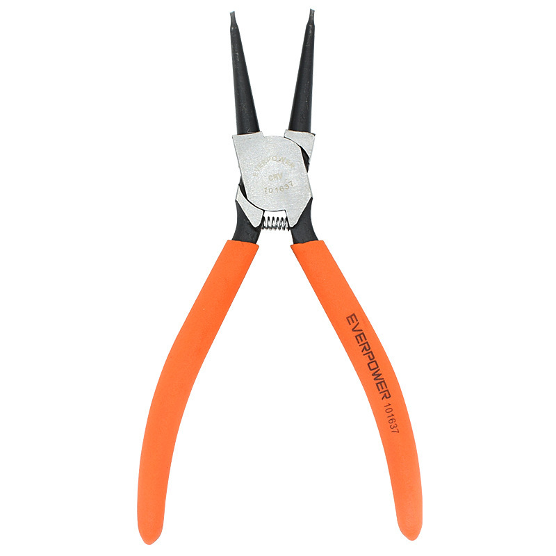 艾威博尔 C系列内卡簧小轴卡簧钳卡黄钳子轴用弹簧挡圈尖嘴－直口