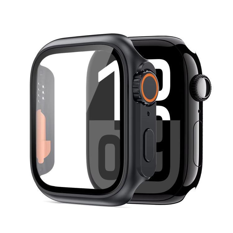 Xdfind Instantly Transforms into an Ultra Case with Integrated Pc and Tempered Glass Watch Protection Case, Suitable for Apple Watch Series 6 / 5 Xdfind Instantly Transforms into an Ultra Case with Integrated Pc and Tempered Glass Watch Protection Case, Suitable for Apple Watch Series 6 / 5