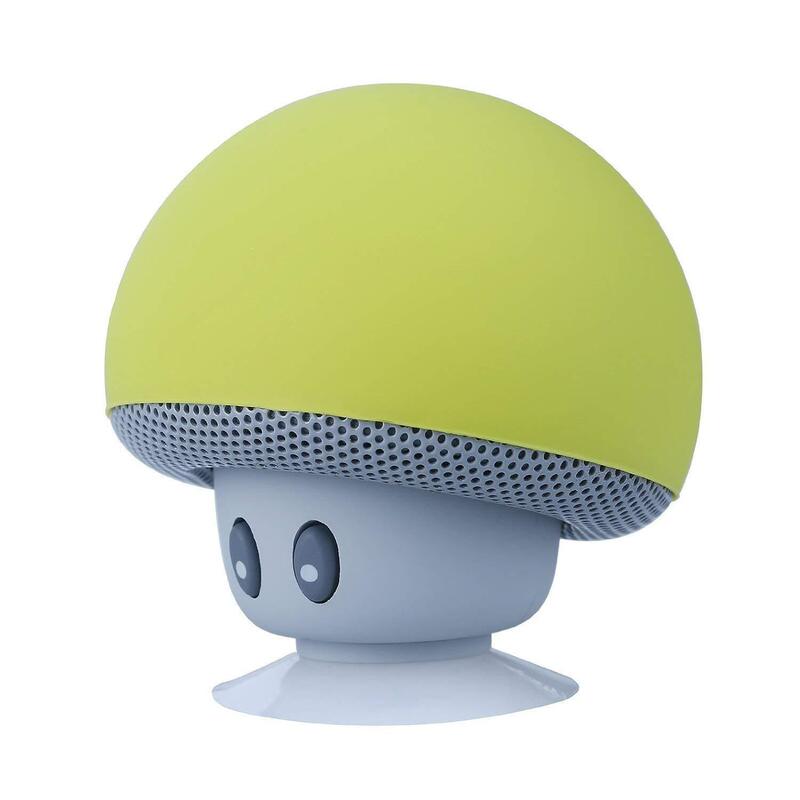 人気アニメのキノコヘッド無線bluetoothスピーカー携帯吸盤式携帯電話スタンドキノコプレゼント小音響|undefined