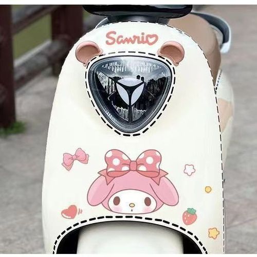 Electric Car Sticker to Cover Scratches, Lulu Melti, Osmanthus Dog, Waterproof, Amway Cartoon Cute Decorative Sticker
