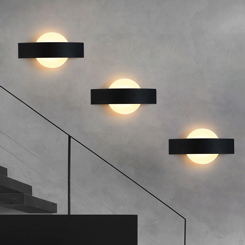 LED acrylic modern sconce for living room for bedroom for stairs