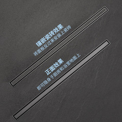 定製隱形長條極窄地漏304不鏽鋼線性地漏下沉式淋浴房防臭地漏