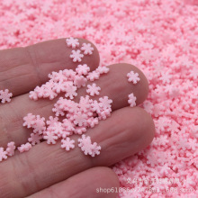 5mm雪花软陶切片 圣诞节填充软陶配件 流沙手机壳滴胶DIY材料