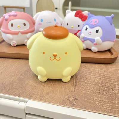 Игрушка (Sanrio) squishy яйцо-кукла, антистресс плюш, набор персонажей
