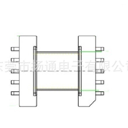 EM12.7高频骨架贴片骨架EM12.7变压器骨架5+5针东南亚电子现货其