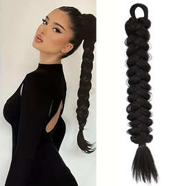 假发辫子自然甜美麻花辫新中式温婉风拳击辩仿真发双马尾时尚辣妹