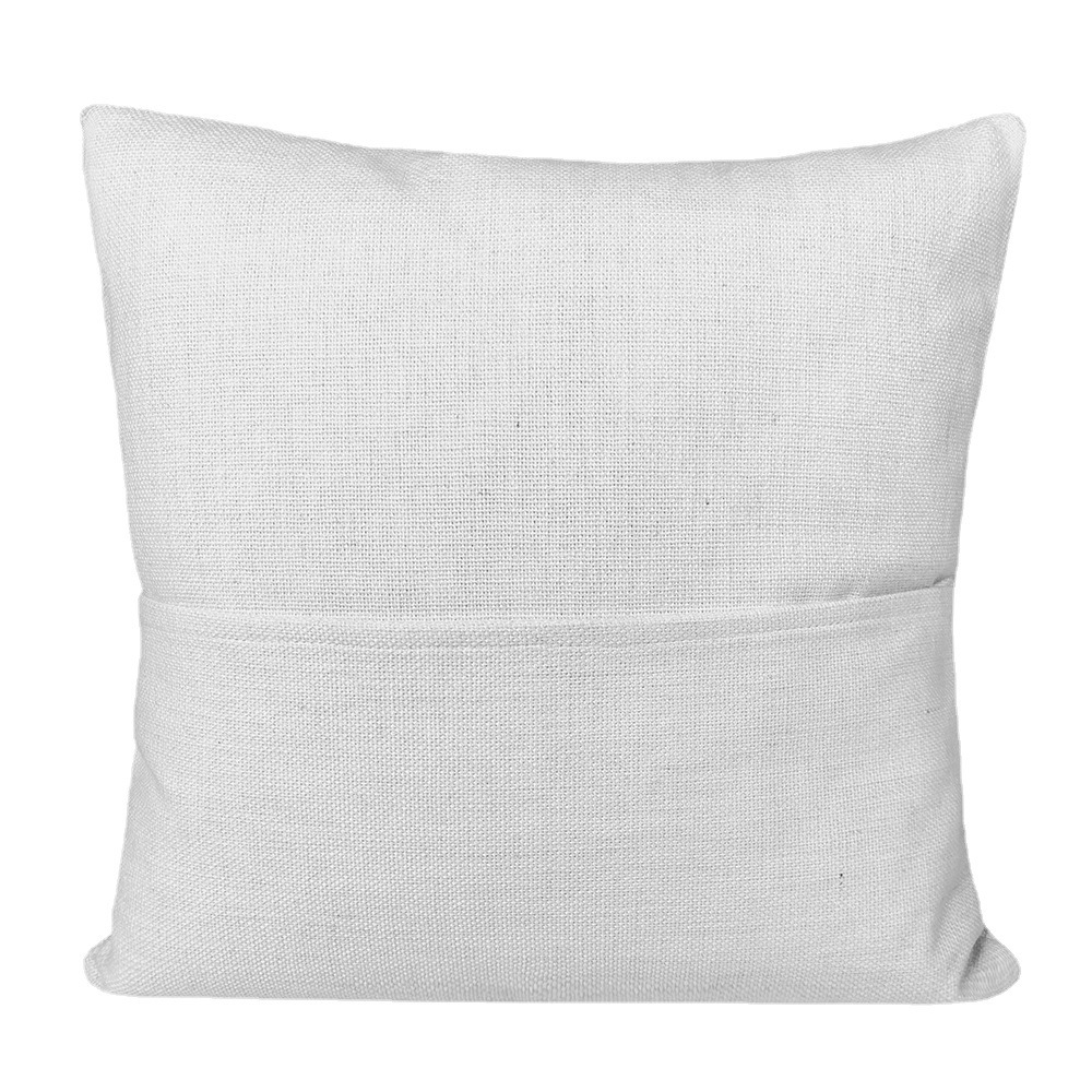 Impresión de transferencia térmica algodón Lino historia libro funda de almohada sublimación funda de almohada DIY transferencia térmica impresión funda de almohada material al por mayor