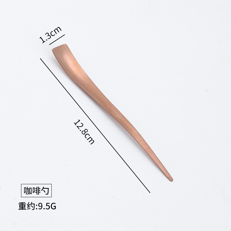 304 tenedor de fruta de acero inoxidable cuchara de café pastel creativo pastel de luna tenedor de postre ensalada occidental signo de fruta LOGO