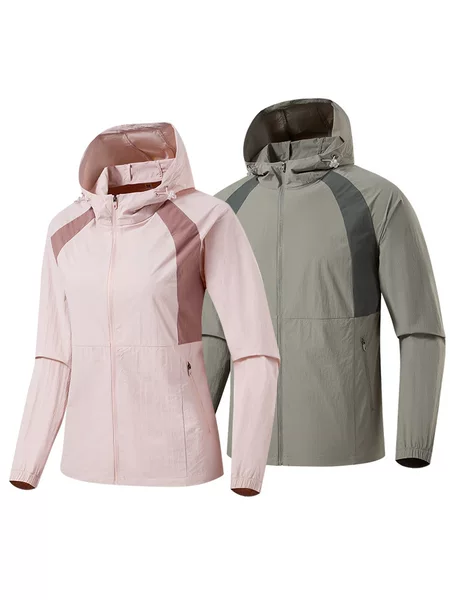 Couple's New Upgraded Sun Protection Clothing, Double Anti-Heat, Anti-Ice, Wrinkle-Resistant, Breathable Couple's Jacket, Windbreaker