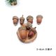 Mori natural Acorn Acorn decoration handmade dried flower pendant pine dried fruit Christmas set kindergarten environmental decoration