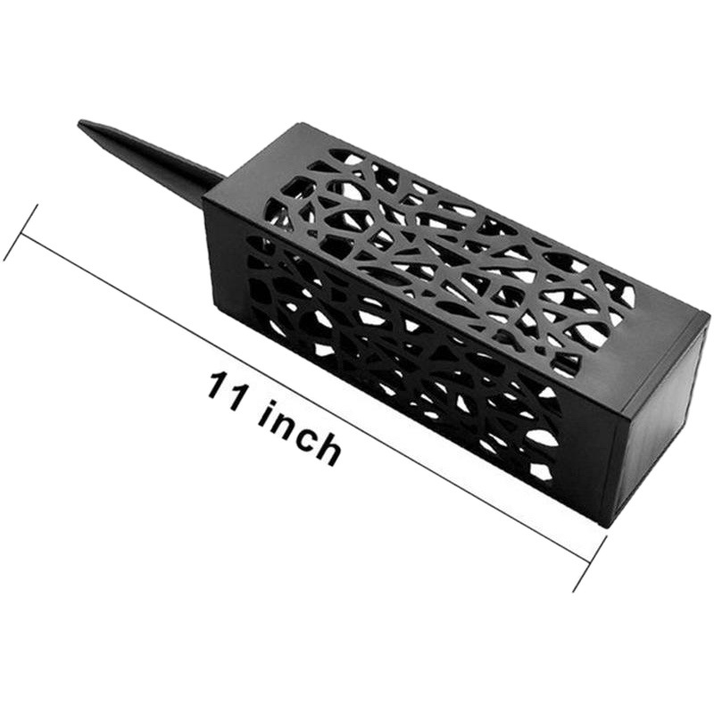 Lámpara solar para patio, lámpara hueca impermeable para exteriores, lámpara enchufable para camping, lámpara de iluminación para césped, lámpara solar