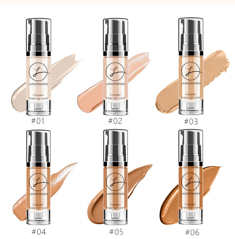 langmanni Foundation Concealer is not easy to smudge and BB cream is available in 6 colors undefined