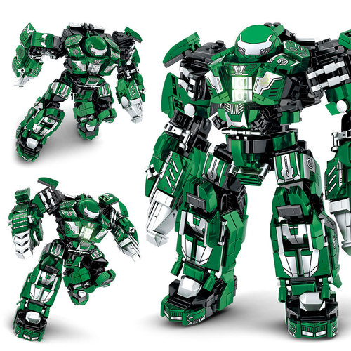Compatible LEGO Hero Mech War Machine Transformable and Durable Educational Building Blocks DIY Toys 76015