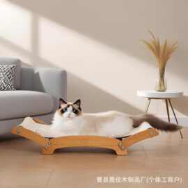 现货新品一体防猫抓沙发猫窝猫抓板剑麻耐磨不掉屑大号躺椅猫爪板