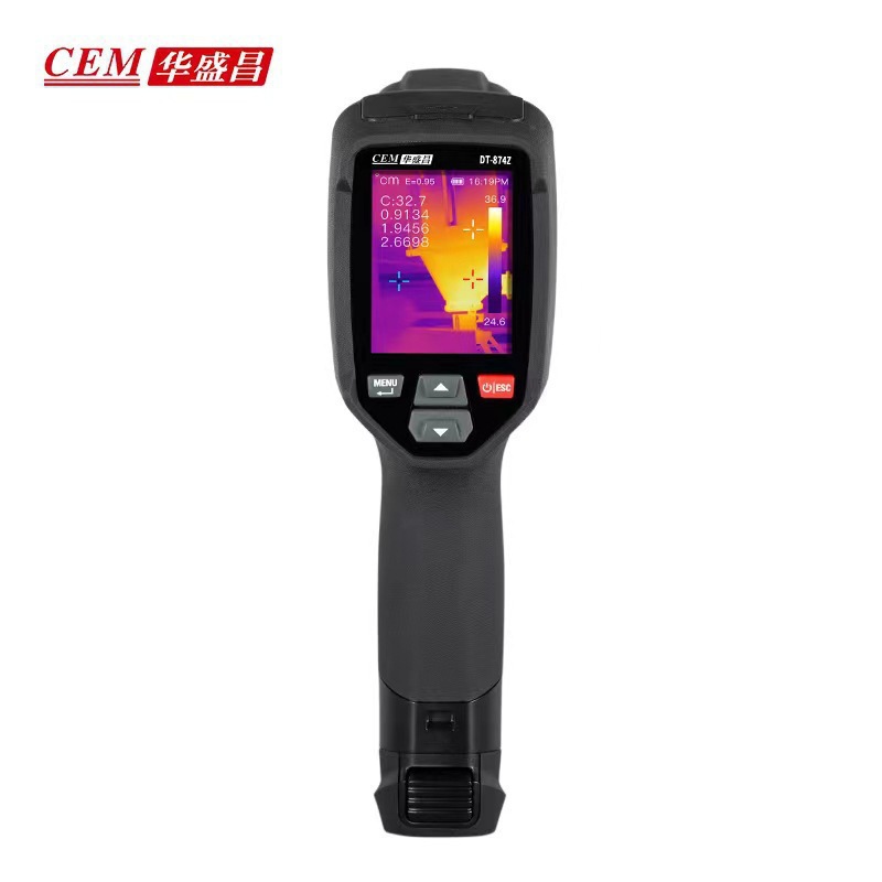 CEM华盛昌DT-874Z手持式红外热成像仪红外测温高清地暖电气检测仪