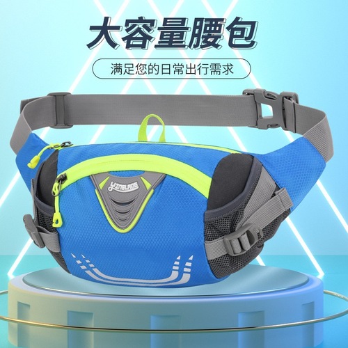 Cross-border new product outdoor sports mobile phone waist bag casual running waist bag fashionable chest bag multi-functional cycling and mountaineering bag