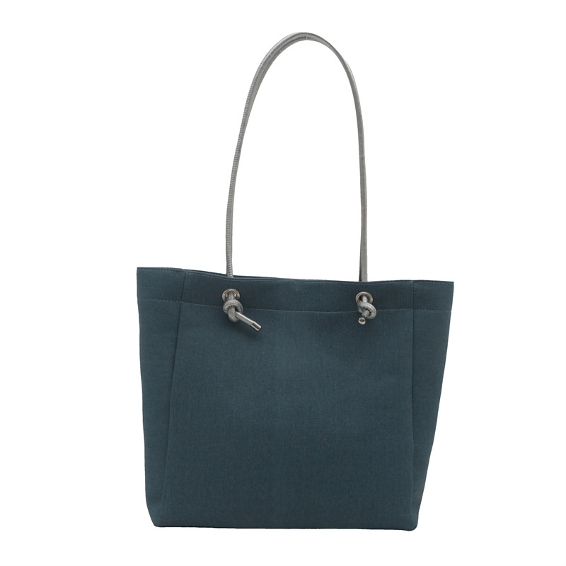 2024 otoño nuevo estilo simple de moda de gran capacidad bolso de hombro de moda ocio de viaje literario de gran capacidad bolsa