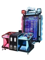 Игровая консоль с двойным имитированным пистолетом по индивидуальному заказу, развлекательное оборудование для видеоигр с кодом сканирования снайпера жизни и смерти, развлекательный автомат с монетоприемником для стрельбы