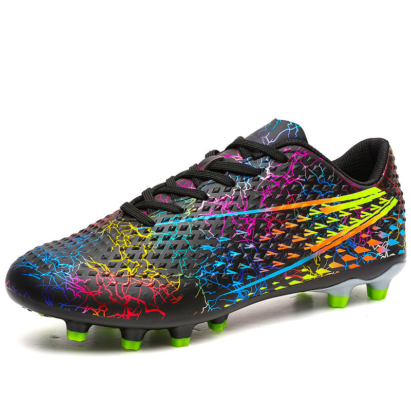 Fábrica directa Cromesi zapatos de fútbol clavos de la Copa del Mundo estudiantes adultos niños y niñas zapatos de entrenamiento AG clavos