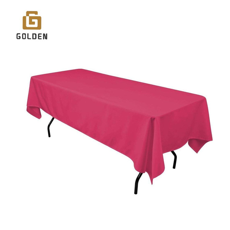 厂家直供pp纺粘无纺布饭店一次性居家红色桌布 圣诞餐桌装饰批发