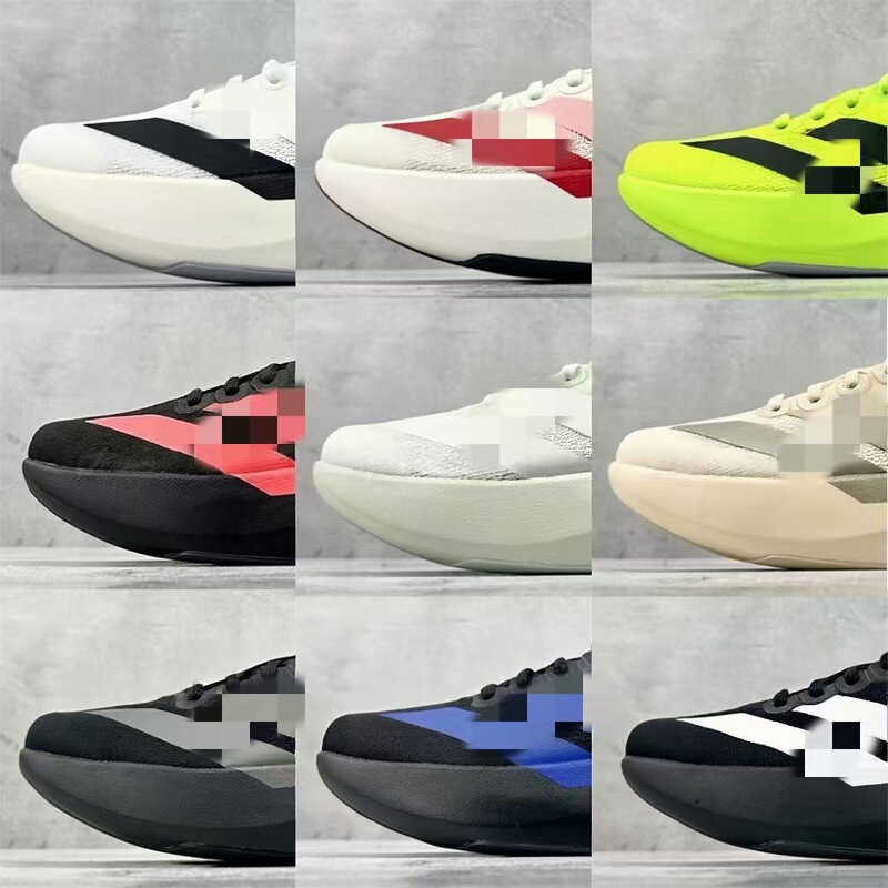 Putian Shoes Adizero Evo Sl Men's and Women's Racing Running Shoes Outdoor Non-Slip Breathable Cushioning Adidas Sports Shoes