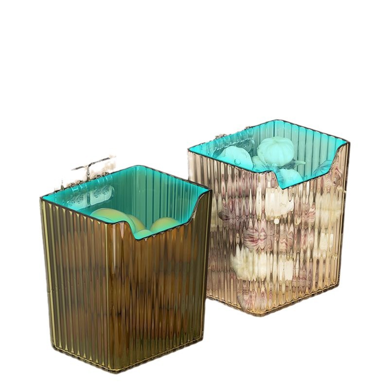 주방 마늘 생강 및 양파 투명 저장 바구니 벽에 걸려있는 작은 물체 비 펀치 벽 장착 저장 상자 주방 포기 커버