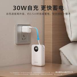 飞利浦35w自带双线充电宝20000毫安手提超级快充超薄适用ipad苹果