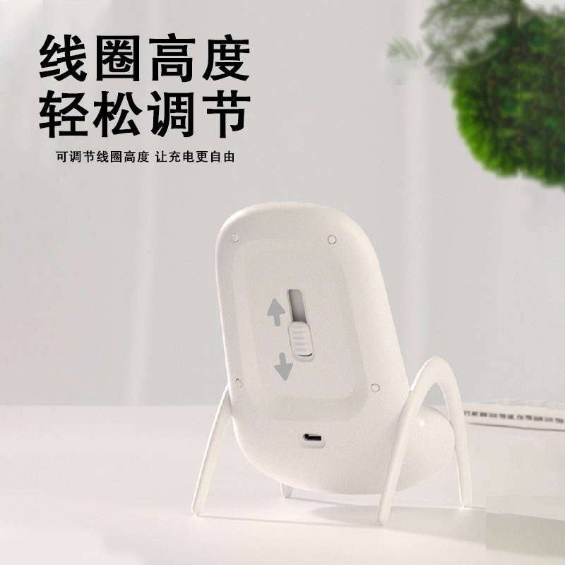 Janpim amplificador de sonido silla cargador inalámbrico para Apple ISO Android Teléfono Móvil 15W carga rápida nuevo