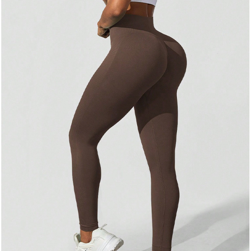 Amazon シームレスヨガパンツハイウエストピーチヒップスポーツパンツ高弾性ヨガウェア女性のフィットネスウェア Xiyin レギンス|undefined