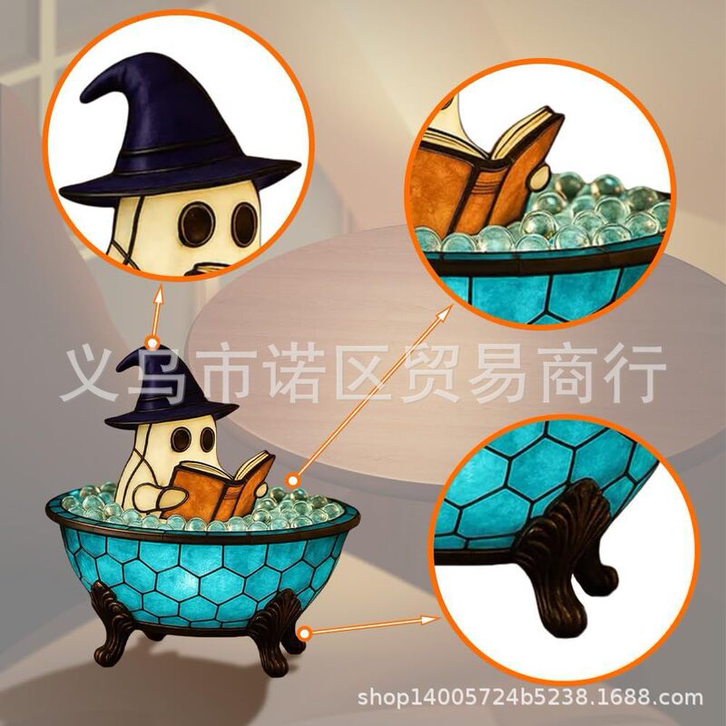 国境を越えた新製品ゴーストバブルバスランプゴーストバブルバスランプハロウィン装飾装飾品|undefined
