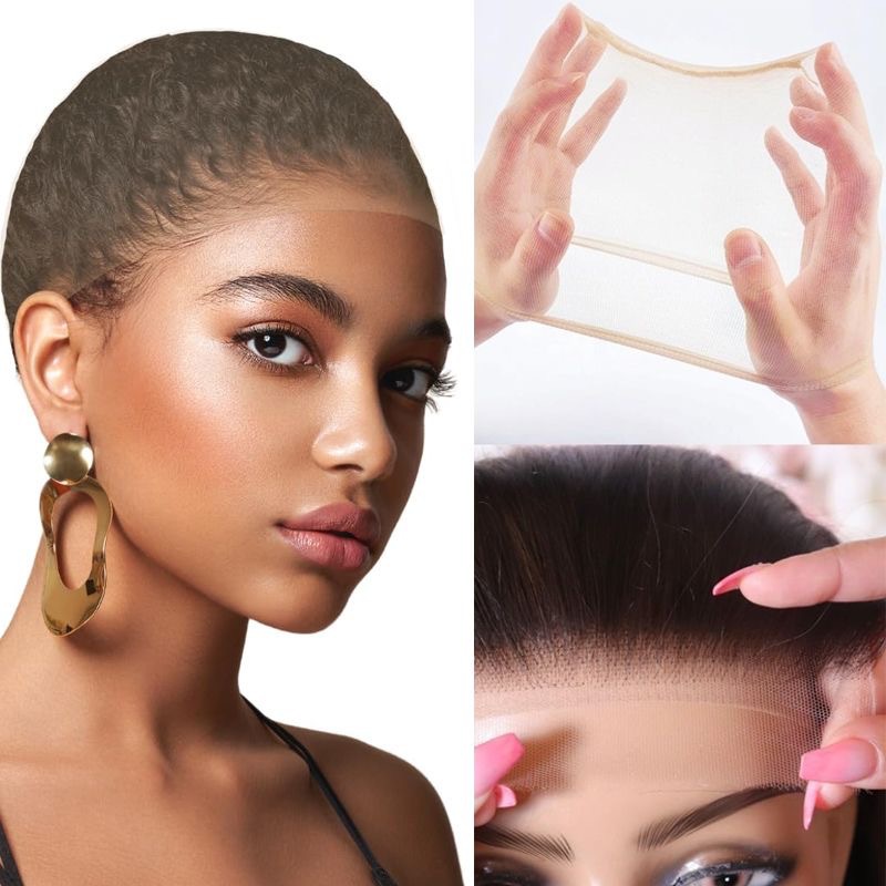 Summer Invisible Seamless Fine Mesh Nylon Wig Net, Extended High-Elasticity Wig Net Cover, Invisible Hair Net