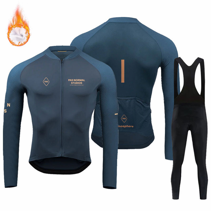 Cross-Border Hot-Selling Pns Autumn and Winter Fleece Warm Cycling Clothing Men's Long-Sleeved Cold-Proof Suit Snow Ski Clothing Wholesale