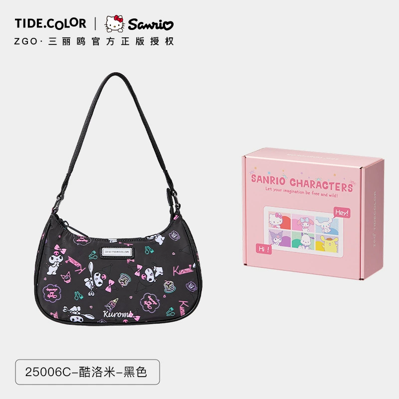 Санчиро, Хелло Китти, Hello Kitty, сумка подмышку, сумка через плечо, сумка через плечо
