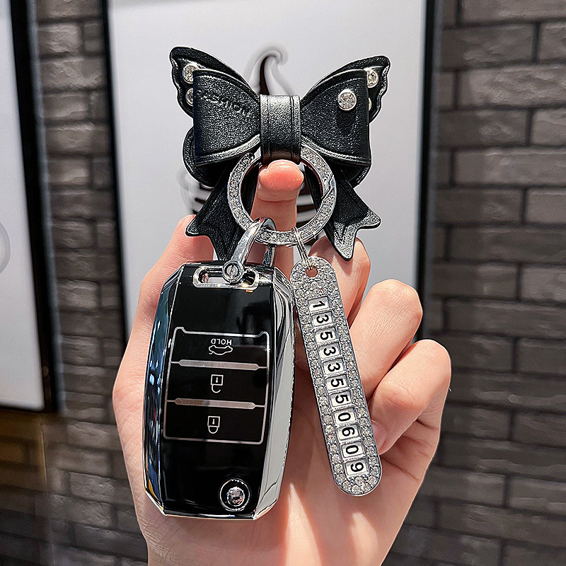 Aplicable a KIA K3 caso clave K5 coche K2 orgulloso correr kx3 Yi corriendo K4 hembra kx5 inteligente ejecución ACE hebilla KAIKU coche Shell