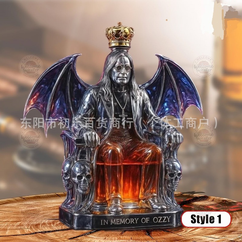 大货制作中新品1948 2025 Memory of Ozzy Osbourne 威士忌酒瓶|undefined