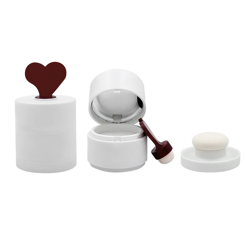 5g发际线双层修容盒刘海干粉盒包材容器蘑菇头化妆品瓶
