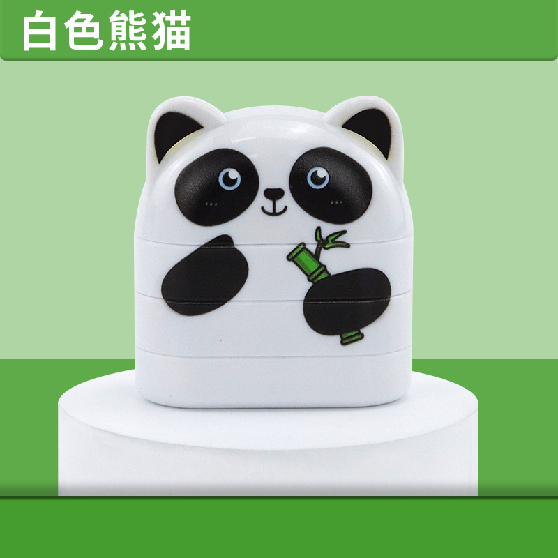 Double -layer white panda B