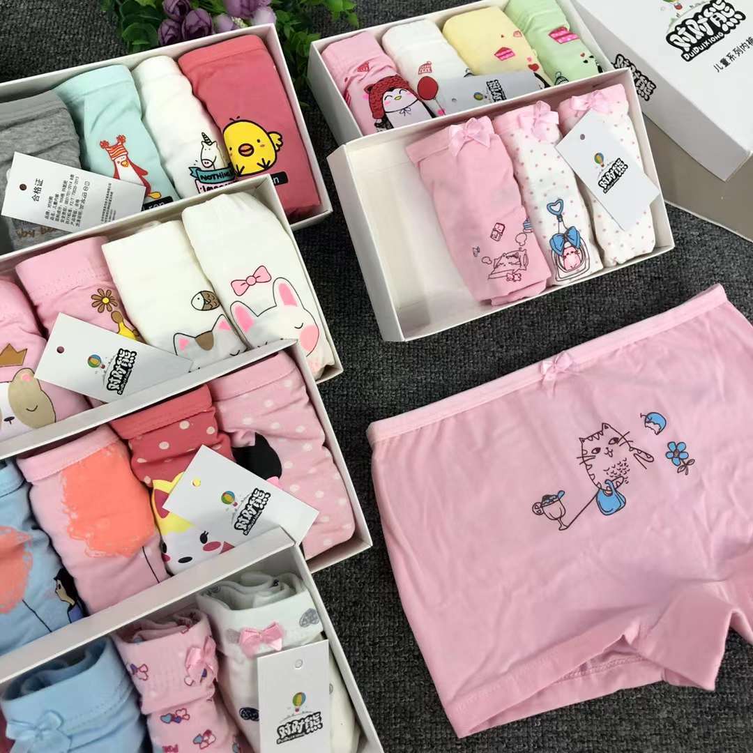 Pantalones infantis de algodón niñas niñas