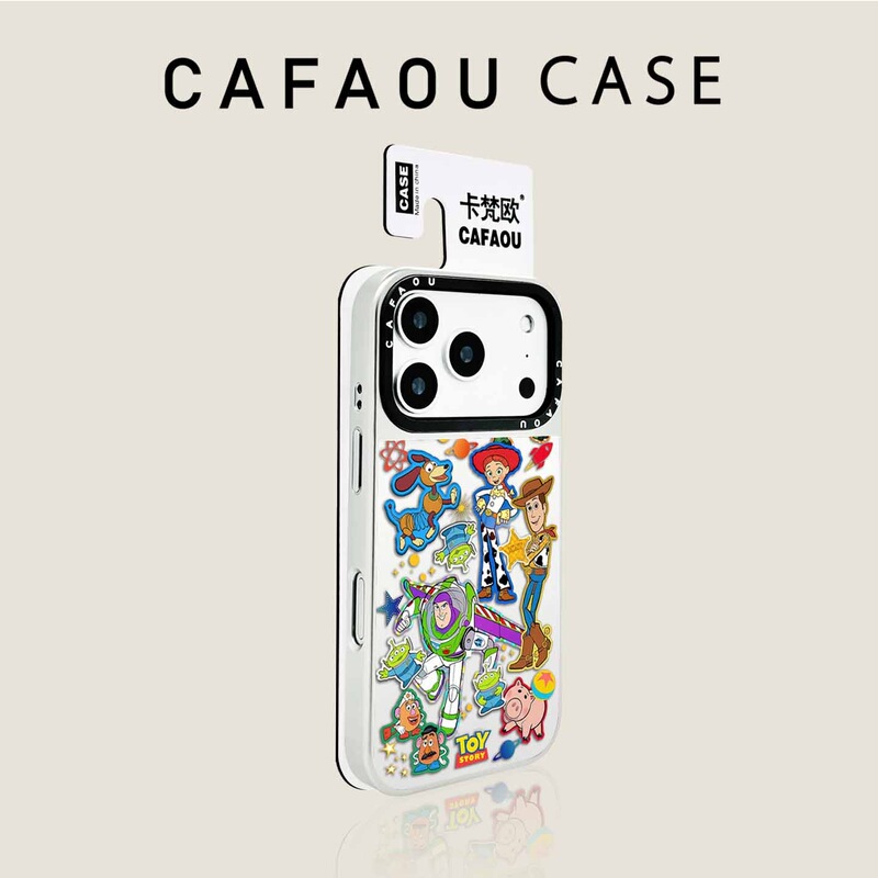 Cafaou Toy Story Magnetic Phone Case for iPhone 17 Pro Max, Compatible with Apple 16/15/14 Soft Cases