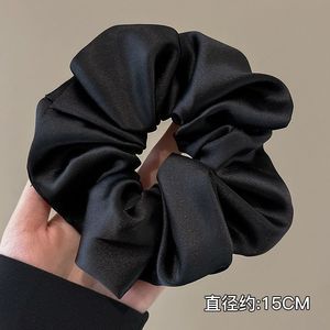 2026 nuevo estilo coreano super grande anillo de pelo intestino grande niñas de alto nivel de sensación de cabello de flores cuerdas de cabello de cordón de goma adornos para el cabello