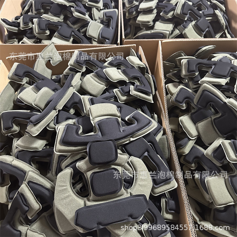 wendy悬挂内衬记忆海绵温迪悬挂头盔改装凯夫拉头盔垫 海绵热压成