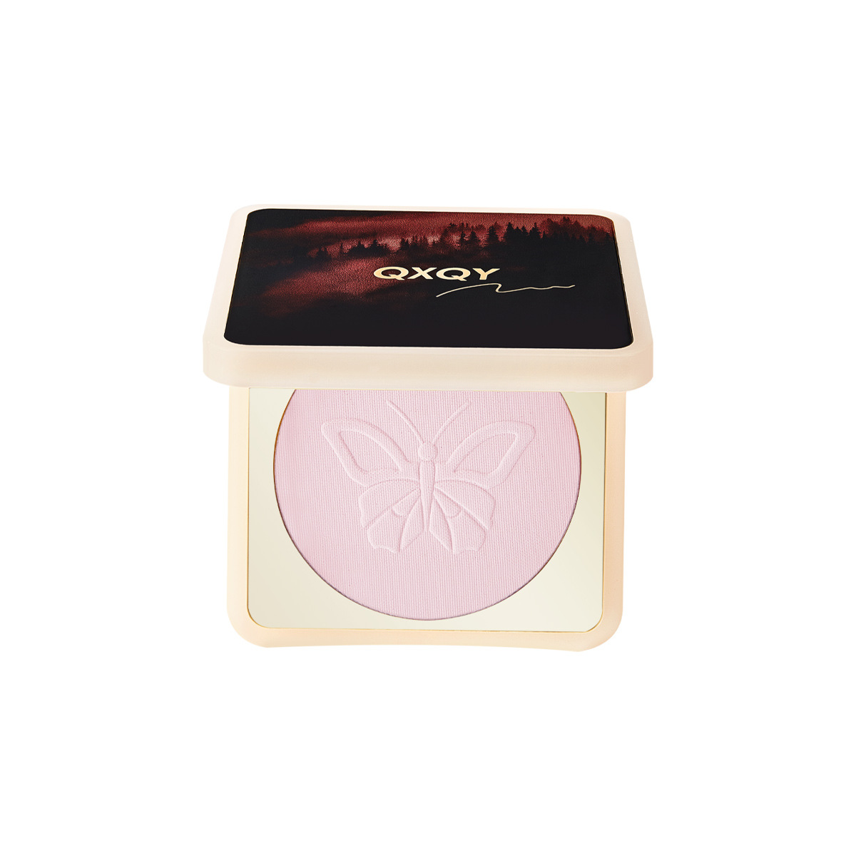 QXQY brillante polvo de brillo brillante brillante brillo suave brillo mate no es fácil de quitar el maquillaje polvo de brillo maquillaje fijación