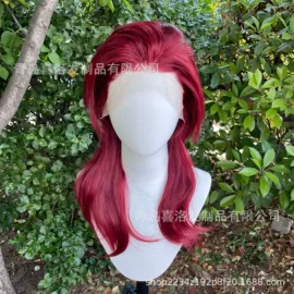 长直发假发;假发长卷发