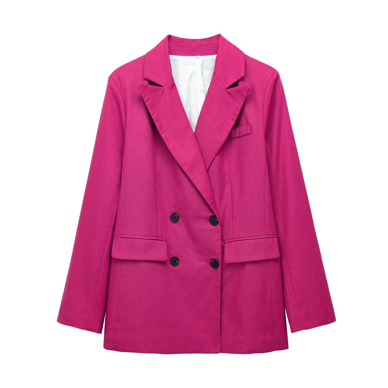 157g Weight Long Sleeve Sleeve Length Viscose fiber Fabric Type Pants Sets Sets Type 3 Pieces Set Quantity Daily Occasion Turndown Neckline Regular Fit Fit Type Solid Color Pattern Summer, Spring Season Women's Gender Business, Classic Style Style Women's Long Sleeve Blazers Business Classic Style Solid Color 105