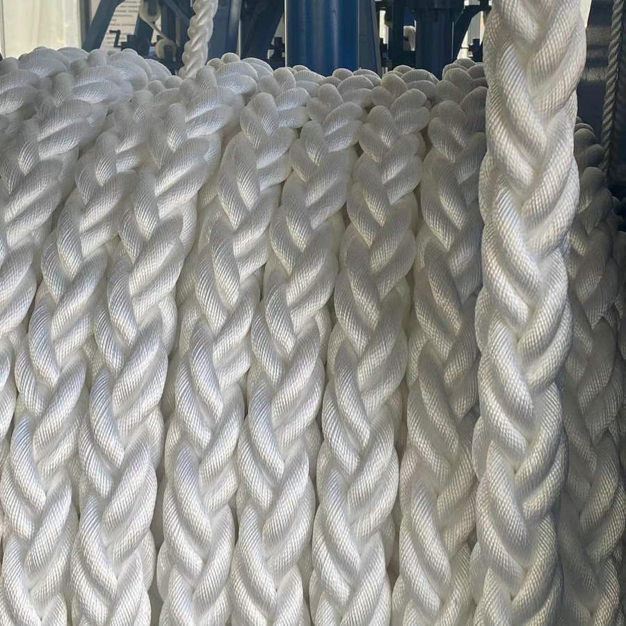 拖船拽绳 锦纶芳纶复丝船舶牛筋拉绳 超高分子聚乙烯UHMWPE缆绳厂