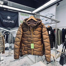 PP平替！鱼眼绗缝吐司服男女通用耐磨防泼水户外连帽羽绒服外套